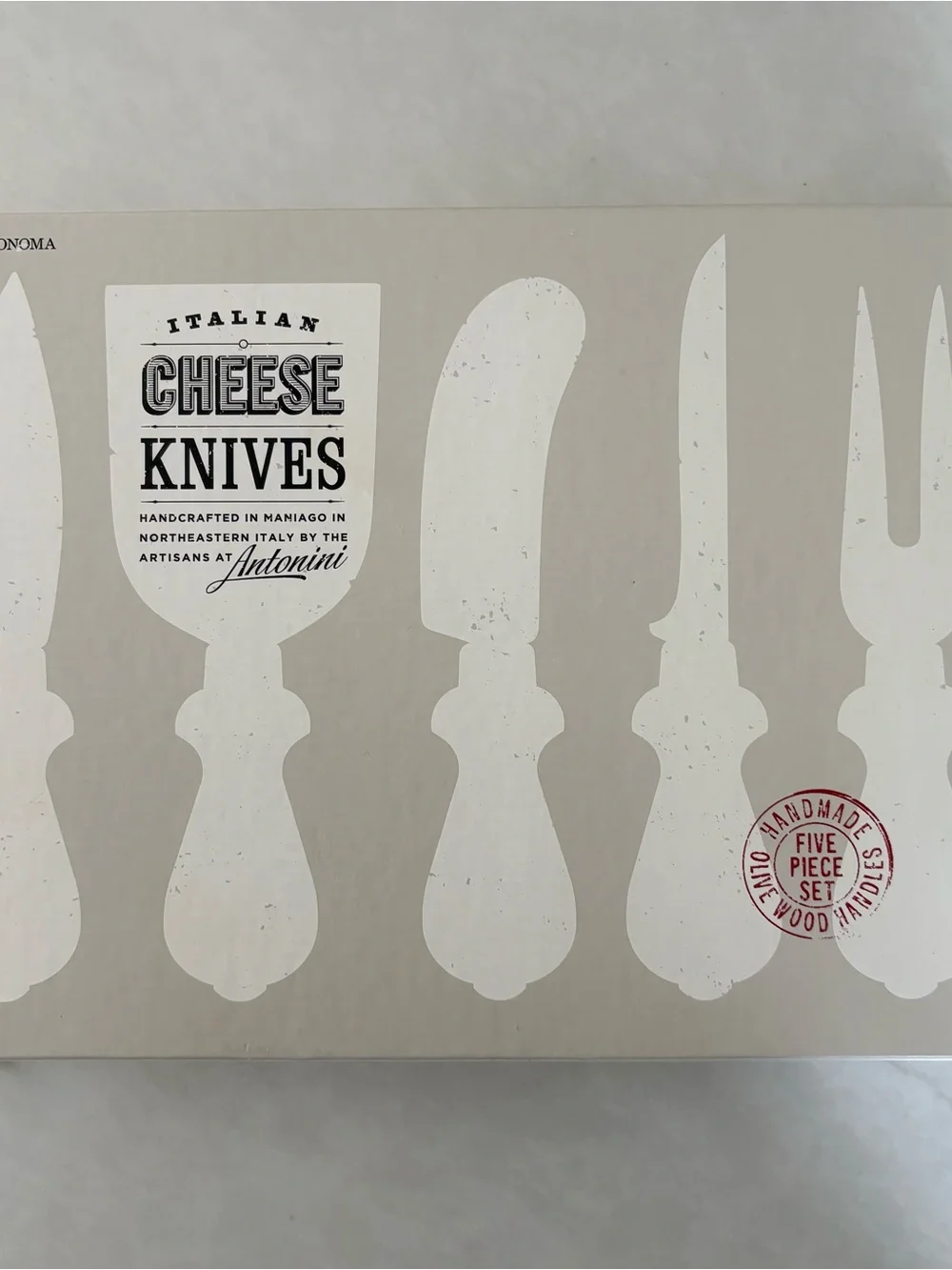 Williams Sonoma printed informational